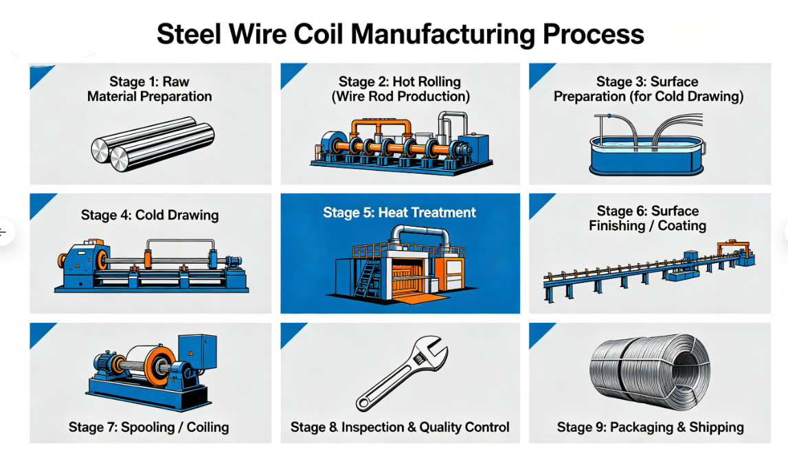 Orichmetal Steel Wire Coil steel wire coil
