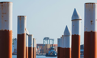 Tubing Used For Piling Construction For Project